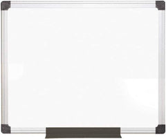 MasterVision - 24" High x 36" Wide Magnetic Dry Erase Board - Porcelain/Steel - Best Tool & Supply