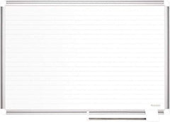 MasterVision - 36" High x 48" Wide Magnetic Dry Erase Calendar - Steel - Best Tool & Supply