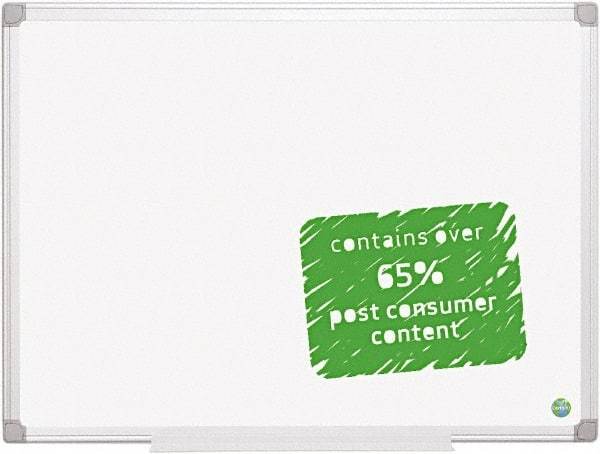 MasterVision - 36" High x 36" Wide Dry Erase - Melamine - Best Tool & Supply