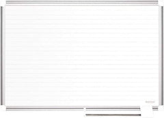 MasterVision - 48" High x 72" Wide Magnetic Dry Erase Calendar - Steel - Best Tool & Supply