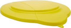 Vikan - 5 Gal Polypropylene Pail Lid - Yellow, For Use with Vikan 5 Gal Pail - Best Tool & Supply