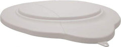 Vikan - 5 Gal Polypropylene Pail Lid - White, For Use with Vikan 5 Gal Pail - Best Tool & Supply