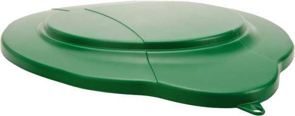 Vikan - 5 Gal Polypropylene Pail Lid - Green, For Use with Vikan 5 Gal Pail - Best Tool & Supply