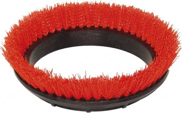 Bissell - Scrubbing Brush - 12" Machine, Orange Pad, Polyester - Best Tool & Supply