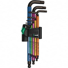 Wera - Hex Key Sets Tool Type: Hex L-Key Set Handle Type: Color Coded - Best Tool & Supply