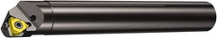Sandvik Coromant - Left Hand Cut, 17mm Shank Width x 17mm Shank Height Indexable Threading Toolholder - 180mm OAL, 266.LL-16.. Insert Compatibility, 266R/LKF-R Toolholder, Series CoroThread 266 - Best Tool & Supply