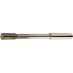 Chucking Reamer: 0.5512″ Dia, 5.1181″ OAL, 1.126″ Flute Length, Solid Carbide 6 Flute, RH