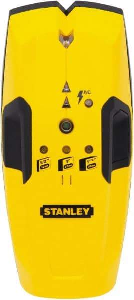 Stanley - 1-1/2" Deep Scan Stud Finder - 9V Battery, Wood, Metal - Best Tool & Supply