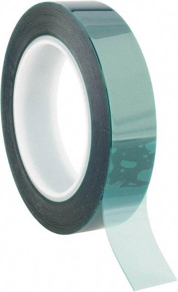 3M - 1" Wide x 72 Yd Long Green Polyester Film Masking Tape - Series 8992, 3.2 mil Thick - Best Tool & Supply