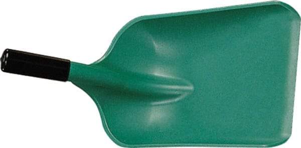 Remco - 18" High x 14" Wide Square Plastic Scoop - 40-1/2" Long Plastic D-Grip Handle - Best Tool & Supply