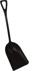 Remco - 17" High x 14" Wide Square Plastic Shovel - 42" Long Plastic D-Grip Handle - Best Tool & Supply