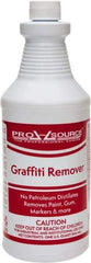 PRO-SOURCE - 32 oz Bottle Graffiti/Vandal Mark Remover - Removes Graffiti - Best Tool & Supply