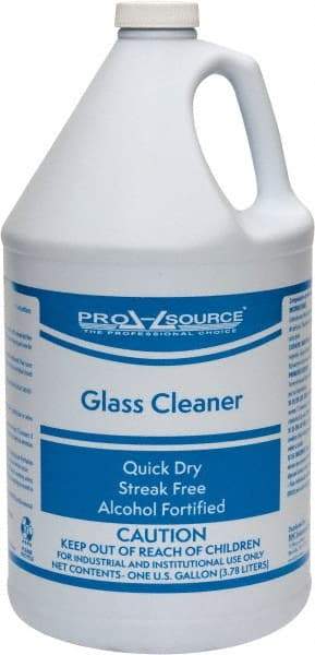 PRO-SOURCE - 1 Gal Bottle Clean/Fresh Glass Cleaner - Use on Glass & Mirror - Best Tool & Supply