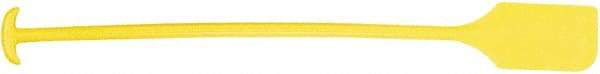 Remco - Yellow Polypropylene Mixing Paddle without Holes - 52" Overall Length - Best Tool & Supply