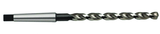 21/32 Dia. - HSS - 2MT - 130° Point - Parabolic Taper Shank Drill-Surface Treated - Best Tool & Supply