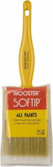 Wooster Brush - 2-1/2" Synthetic General Purpose Paint Brush - 2-7/16" Bristle Length, Plastic Handle - Best Tool & Supply