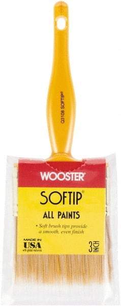 Wooster Brush - 3" Synthetic General Purpose Paint Brush - 2-11/16" Bristle Length, Plastic Handle - Best Tool & Supply