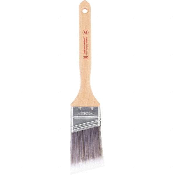 Wooster Brush - 2" Synthetic General Purpose Paint Brush - 2-11/16" Bristle Length, Maple Handle - Best Tool & Supply