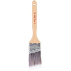 Wooster Brush - 2" Synthetic General Purpose Paint Brush - 2-11/16" Bristle Length, Maple Handle - Best Tool & Supply