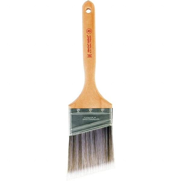 Wooster Brush - 3" Synthetic Paint Brush - 3-3/16" Bristle Length, Maple Handle - Best Tool & Supply