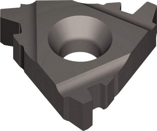 Vargus - 4EL External Left Hand 6 Stub Acme Laydown Threading Insert - Grade VTX, TiAlN Coated Carbide, 12.7mm Inscribed Circle - Best Tool & Supply