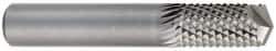 OSG - 1/2" Diam, 1" LOC, Drill Point End, Solid Carbide Diamond Pattern Router Bit - Right Hand Cut, 2-1/2" OAL, 1/2" Shank Diam, Use on Fiberglass - Best Tool & Supply