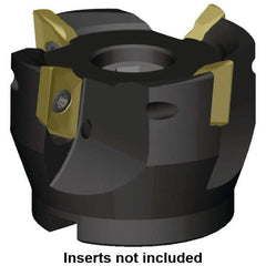 Kennametal - 3 Inserts, 2" Cutter Diam, 0.63" Max Depth of Cut, Indexable High-Feed Face Mill - 3/4" Arbor Hole Diam, 1.574" High, C5720VZ16-A2.00Z3R Toolholder, ZDET16M... Inserts, Series 5720VZ - Best Tool & Supply