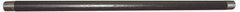 Value Collection - Schedule 160, 1-1/2" Diam x 8" Long Black Pipe Nipple - Threaded - Best Tool & Supply