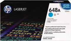 Hewlett-Packard - Cyan Toner Cartridge - Use with Hewlett-Packard Color LaserJet Printers CP4025n, CP4025dn, CP4525n, CP4525dn, & CP4525xh - Best Tool & Supply