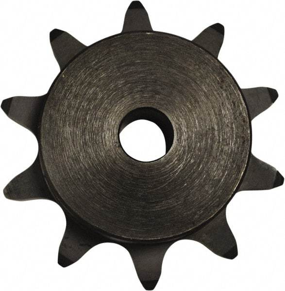 U.S. Tsubaki - 14 Teeth, 1-1/2" Chain Pitch, Chain Size 2060, Double Pitch Sprocket - 3/4" Bore Diam, 3.457" Pitch Diam, 3.74" Outside Diam - Best Tool & Supply