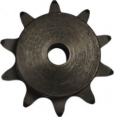 U.S. Tsubaki - 9 Teeth, 2" Chain Pitch, Chain Size 2082, Double Pitch Sprocket - 1" Bore Diam, 5.848" Pitch Diam, 6.7" Outside Diam - Best Tool & Supply