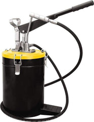 PRO-LUBE - Grease Lubrication 3 Strokes/oz Flow Aluminum & Steel Lever Hand Pump - For 528 oz Container - Best Tool & Supply