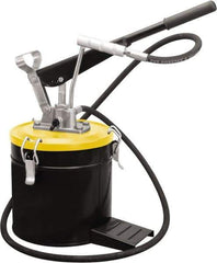 PRO-LUBE - Grease Lubrication 3 Strokes/oz Flow Aluminum & Steel Lever Hand Pump - For 208 oz Container - Best Tool & Supply