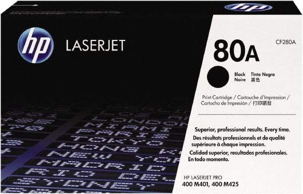 Hewlett-Packard - Black Toner Cartridge - Use with HP LaserJet Pro 400 M401, 400 MFP M425 - Best Tool & Supply