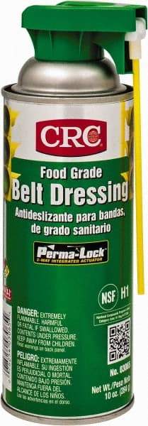 CRC - 16 Ounce Container Clear Aerosol, Belt and Conveyor Dressing - Food Grade, 350°F Max - Best Tool & Supply