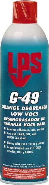 LPS - 20 oz Aerosol Cleaner/Degreaser - Aerosol, Orange - Best Tool & Supply