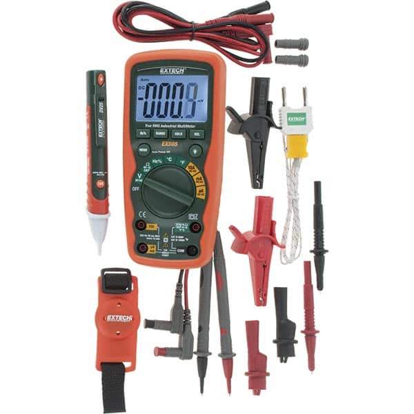 Extech - 4 Piece, Digital Multimeter Kit - 1,000 Volt Max - Best Tool & Supply