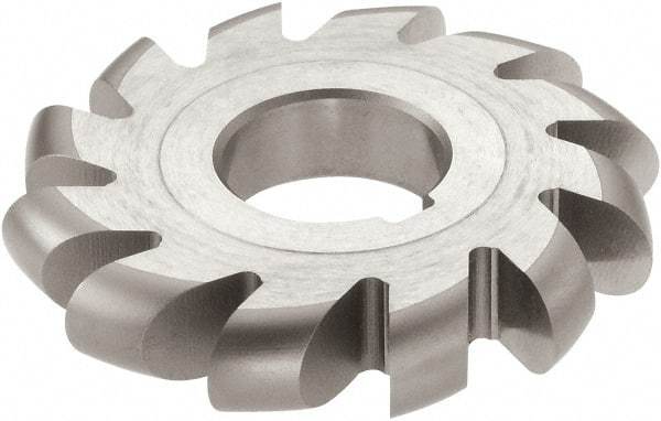 Keo - 1/16" Radius, 1/8" Circle Diam, 2-1/4" Cutter Diam, Arbor Connection, Convex Radius Cutter - High Speed Steel, Uncoated, Form Relieved, 16 Teeth - Best Tool & Supply