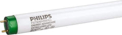 Philips - 28 Watt Fluorescent Tubular Medium Bi-Pin Lamp - 5,000°K Color Temp, 2,675 Lumens, T8, 36,000 hr Avg Life - Best Tool & Supply