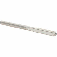 OSG - 5.3mm Solid Carbide Chucking Reamer - Straight Flute, 4.76mm Straight Shank, 25mm Flute Length, 76mm OAL - Best Tool & Supply