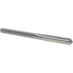 OSG - #6 Solid Carbide Chucking Reamer - Straight Flute, 3/16" Straight Shank, 1" Flute Length, 3" OAL - Best Tool & Supply