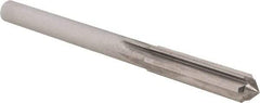 OSG - 7mm Solid Carbide Chucking Reamer - Straight Flute, 6.35mm Straight Shank, 29mm Flute Length, 83mm OAL - Best Tool & Supply