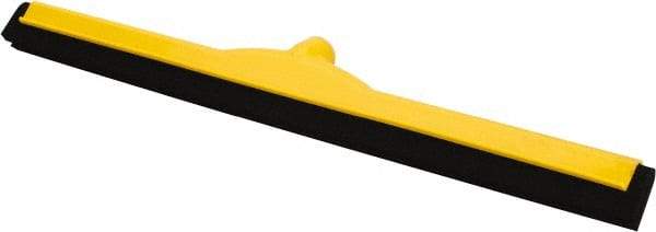 PRO-SOURCE - 24" Rubber Blade Floor Squeegee - Yellow - Best Tool & Supply