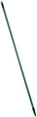 PRO-SOURCE - 60 x 1-1/4" Fiberglass Handle for Floor Squeegees & Push Brooms - Threaded Connection, Green - Best Tool & Supply