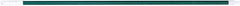 PRO-SOURCE - 60 x 1-1/4" Fiberglass Handle for Floor Squeegees & Push Brooms - Threaded Connection, Green - Best Tool & Supply