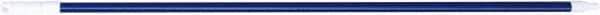 PRO-SOURCE - 60 x 1-1/4" Fiberglass Handle for Floor Squeegees & Push Brooms - Threaded Connection, Blue - Best Tool & Supply