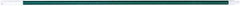 PRO-SOURCE - 54 x 1-1/4" Fiberglass Handle for Floor Squeegees & Push Brooms - Threaded Connection, Green - Best Tool & Supply