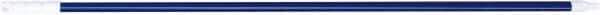 PRO-SOURCE - 54 x 1-1/4" Fiberglass Handle for Floor Squeegees & Push Brooms - Threaded Connection, Blue - Best Tool & Supply