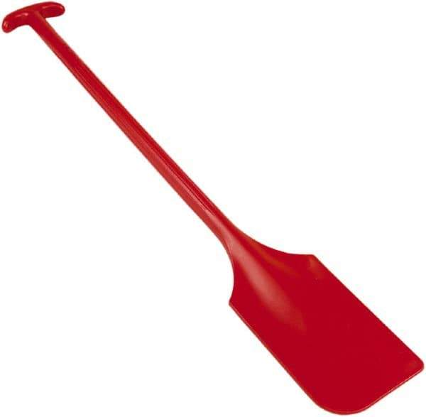 Remco - Red Polypropylene Mixing Paddle without Holes - 40" Overall Length - Best Tool & Supply