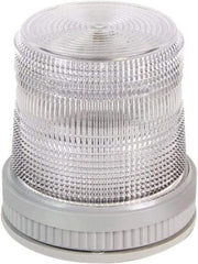 Edwards Signaling - 120 VAC, 4X NEMA Rated, LED, Amber, Blue, Red, Multi Status Indicator - 65, 120, 240 Flashes per min, 3/4 Inch Pipe, 4-1/2 Inch Diameter, 4-5/8 Inch High, Pipe Mount, Surface Mount, Wall Mount - Best Tool & Supply